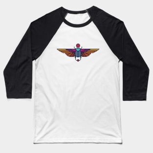 Pixel Scarab Baseball T-Shirt